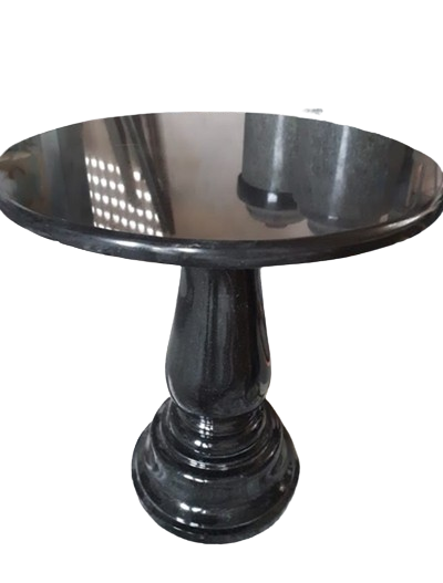 Premium Black Granite Teapoys for Sale in India | Elegant Granite Coffee Tables in Multiple Sizes
