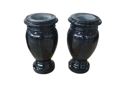 Premium Black Granite Tree Pots in Multiple Sizes for Garden & Landscape Design